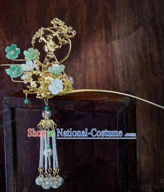 Chinese Handmade Ancient Hair Accessories Ancient Hanfu Hair Clip Hairpins for Women