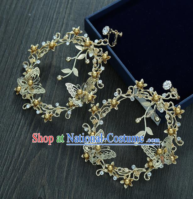 Top Grade Handmade Jewelry Accessories Bride Baroque Earrings for Women