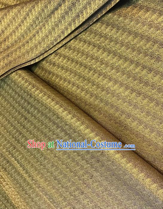 Asian Chinese Traditional Yellow Brocade Fabric Silk Fabric Chinese Fabric Material