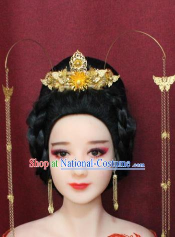 Chinese Ancient Style Hair Jewelry Accessories Cosplay Hairpins Headwear Headdress for Women