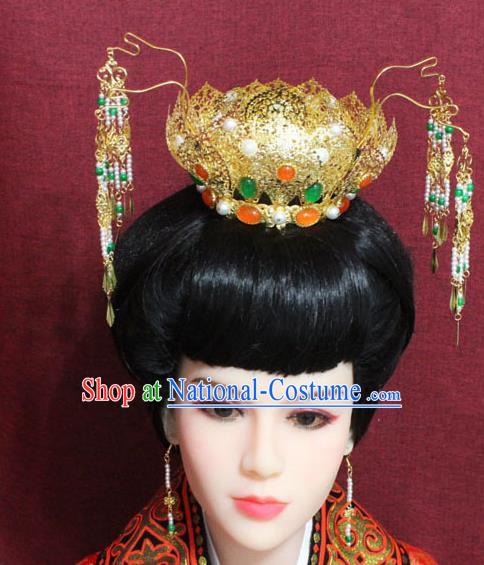 Chinese Ancient Style Hair Jewelry Accessories Cosplay Hairpins Headwear Headdress for Women