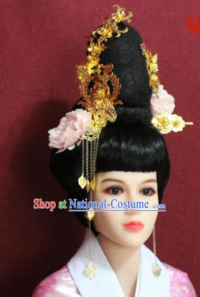 Chinese Ancient Style Hair Jewelry Accessories Cosplay Hairpins Headwear Headdress for Women