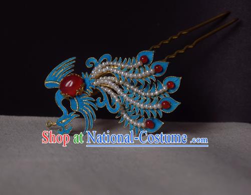 Chinese Handmade Princess Hanfu Phoenix Hair Clip Hairpins Ancient Hair Accessories for Women