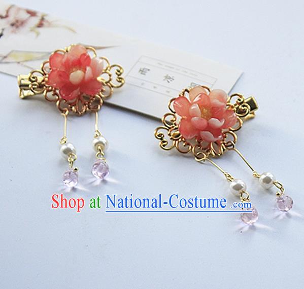 Chinese Ancient Style Hair Jewelry Accessories Cosplay Hairpins Headwear Headdress for Women