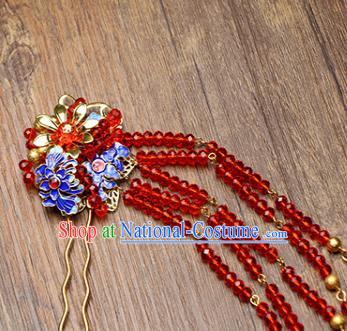 Chinese Ancient Style Hair Jewelry Accessories Cosplay Hairpins Headwear Royal Crown Headdress for Women