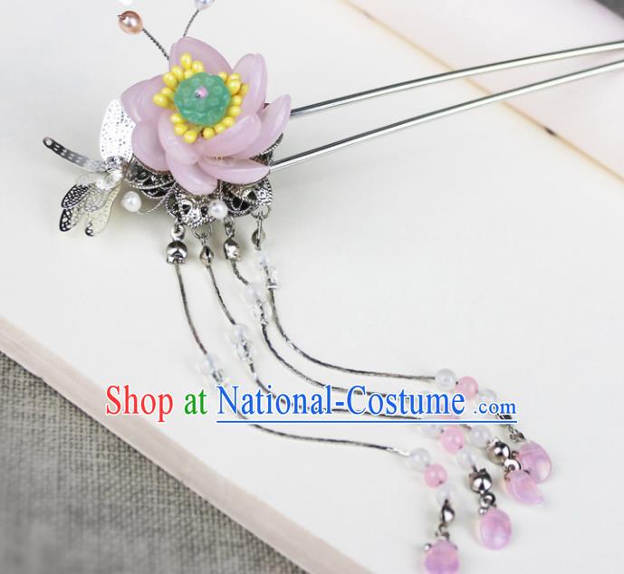 Chinese Ancient Style Hair Jewelry Accessories Cosplay Hairpins Headwear Headdress for Women