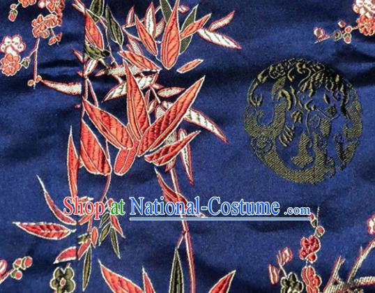 Chinese Traditional Flower Silk Fabric Brocade Embroidered Fabric Dress Material