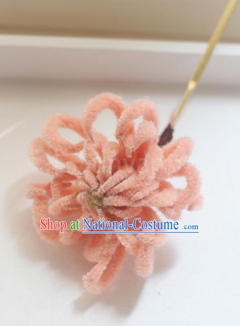 Top Chinese Traditional Hair Accessories Ancient Classical Palace Chrysanthemum Hairpins for Women