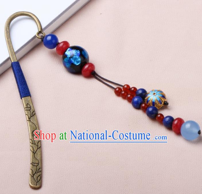 Chinese Traditional Hair Accessories Tassel Hair Clip National Hanfu Hairpins for Women