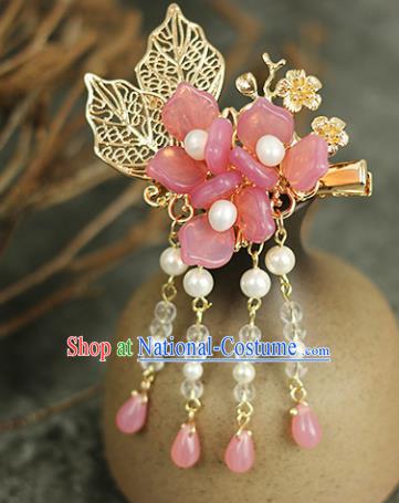 Handmade Chinese Traditional Hair Stick Traditional Classical Hanfu Tassel Hair Accessories for Women