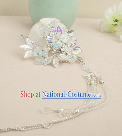 Chinese Ancient Traditional Hanfu Tassel Hair Stick Handmade Classical Hair Accessories for Women