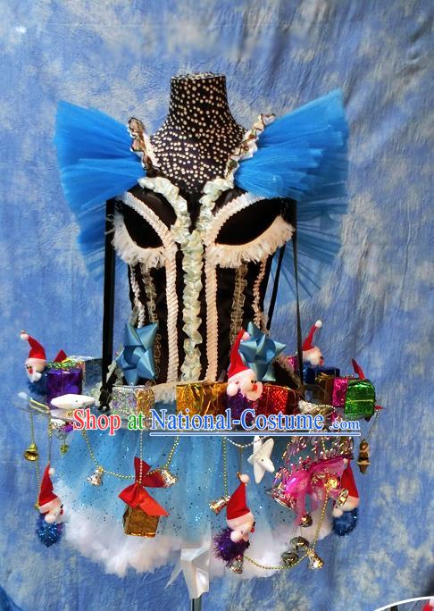 Halloween Catwalks Stage Show Costumes Brazilian Carnival Parade Dress for Women