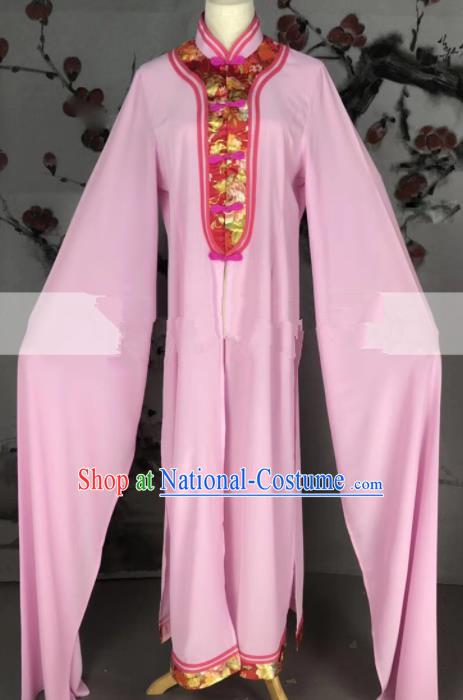 Professional Chinese Traditional Beijing Opera Pink Dress Ancient Country Lady Costume for Women