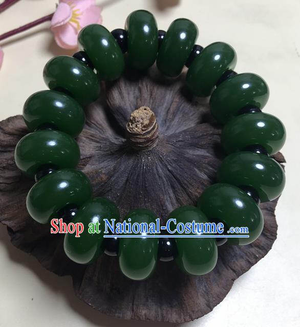 Chinese Traditional Hanfu Jewelry Accessories Ancient Tang Dynasty Princess Jade Bracelet for Women