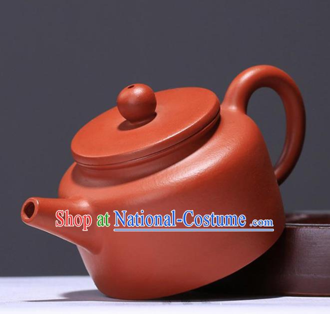 Traditional Chinese Handmade Zisha Teapot Red Clay Pottery Teapot