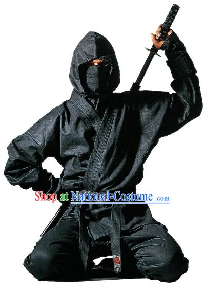 Ancient Asian Ninja Costume Costumes Complete Set for Men