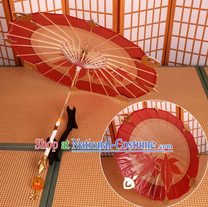 Traditional Chinese Cosplay Swordsman Umbrella Ancient Princess Umbrella for Women