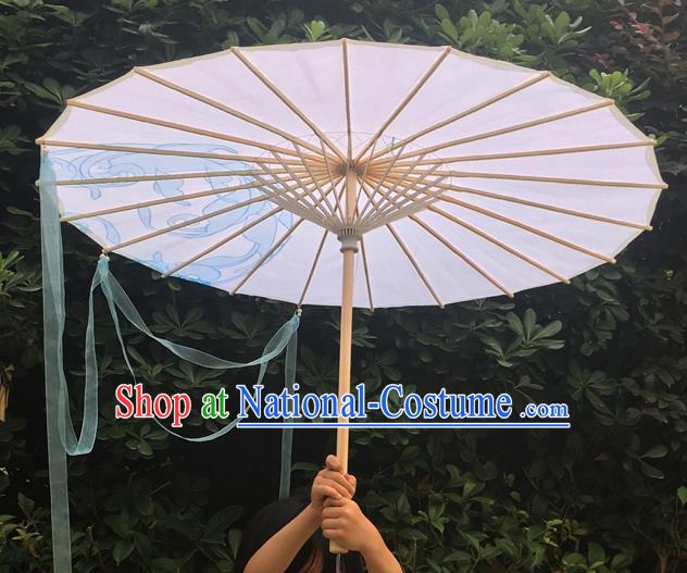 Handmade Chinese Classical Dance Paper Umbrella Traditional Cosplay Decoration Umbrellas