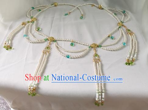 Chinese Ancient Hanfu Waist Accessories Traditional Tassel Waist Chain for Women