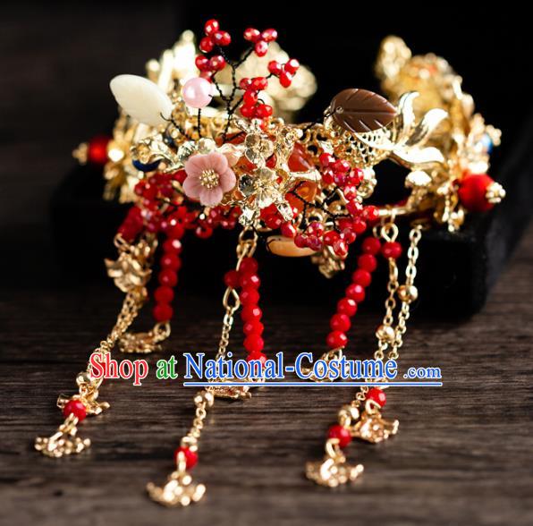 Chinese Ancient Hanfu Jewelry Accessories Traditional Wedding Tassel Bracelet for Women