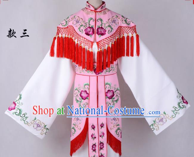 Professional Chinese Traditional Beijing Opera Costume Peri Embroidered Dress for Adults