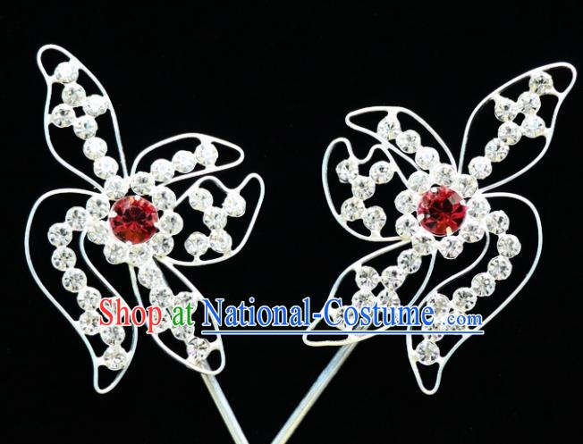 Chinese Ancient Princess Hairpins Traditional Peking Opera Artiste Hair Accessories for Women