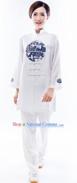 Chinese Traditional Tai Chi Costume Martial Arts Uniform Kung Fu Wushu Clothing for Women