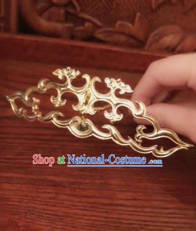 Traditional Chinese Ming Dynasty Queen Hairpins Cloud Hair Crown Handmade Ancient Palace Hair Accessories for Women