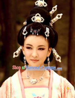 Handmade Chinese Han Dynasty Court Hairpins Traditional Hanfu Hair Clips Ancient Queen Hair Accessories for Women