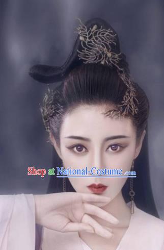 Handmade Chinese Palace Princess Hair Claw Hairpins Ancient Traditional Hanfu Hair Accessories for Women