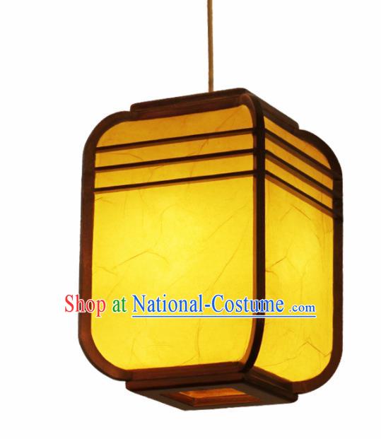 Chinese Traditional Sheepskin Palace Lantern Handmade New Year Hanging Lanterns Ceiling Lamp