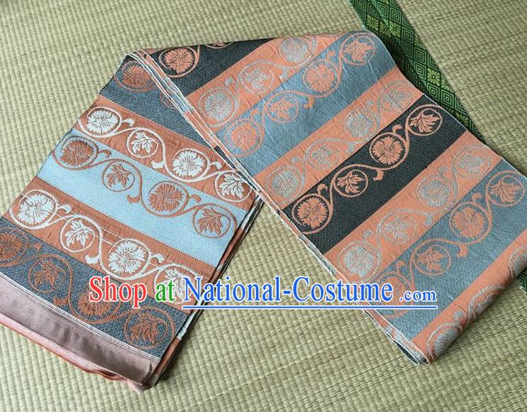 Japanese Traditional Kimono Brocade Belts Asian Handmade Japan Geisha Yukata Waistband for Women