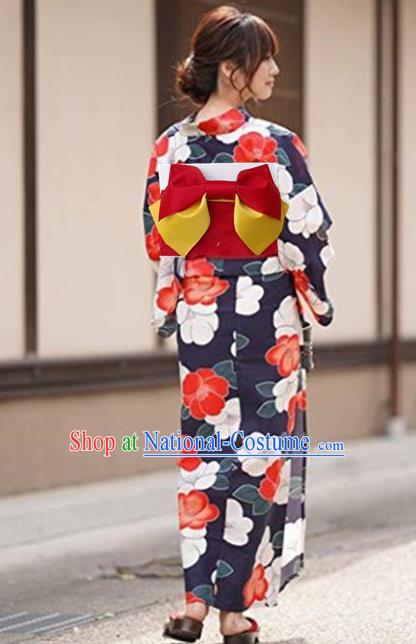 Traditional Japanese Classical Formal Kimono Asian Japan Costume Geisha Yukata Dress for Women