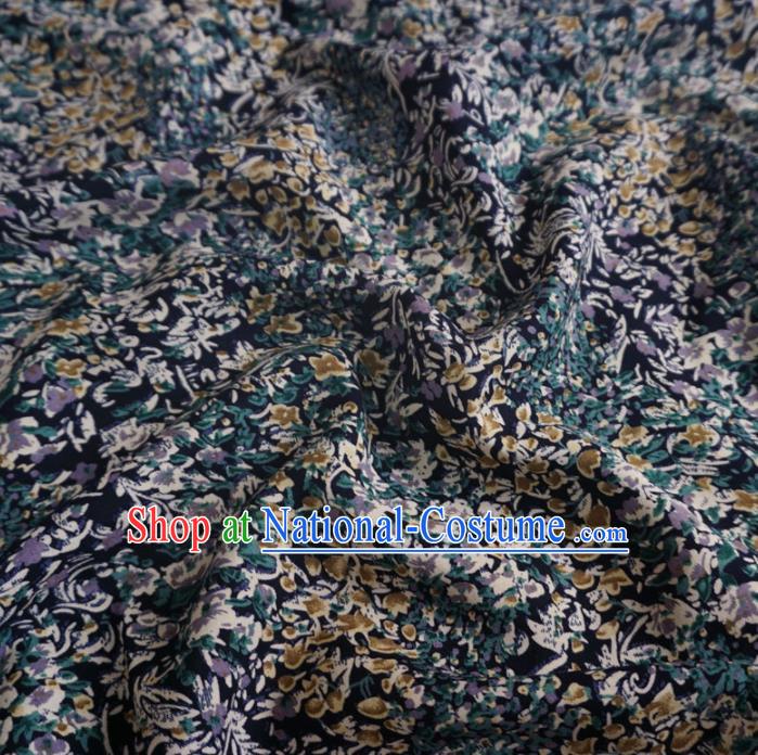 Asian Chinese Traditional Pattern Design Watered Gauze Cheongsam Silk Fabric Chinese Fabric Material