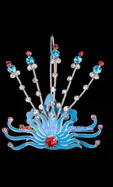 Chinese Handmade Beijing Opera Hair Accessories Traditional Ancient Princess Phoenix Hairpins for Women