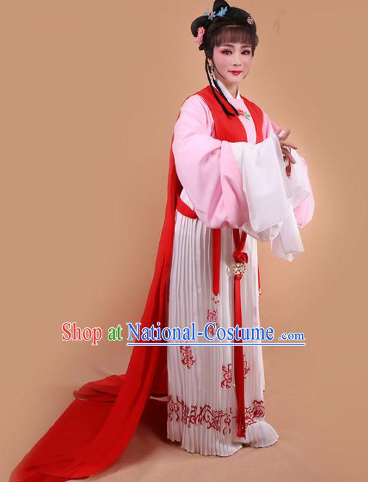 Chinese Traditional Peking Opera Diva Dress Ancient Nobility Lady Embroidered Costume for Women