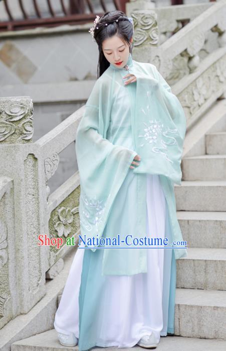 Chinese Ancient Ming Dynasty Court Hanfu Dress Antique Traditional Palace Princess Historical Costume for Women