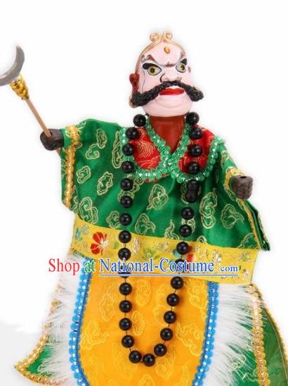 Traditional Chinese Handmade Monk Sha Puppet Marionette Puppets String Puppet Wooden Image Arts Collectibles