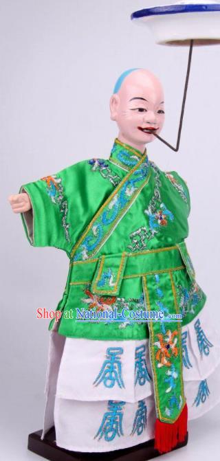 Traditional Chinese Acrobatics Marionette Puppets Handmade Puppet String Puppet Wooden Image Arts Collectibles