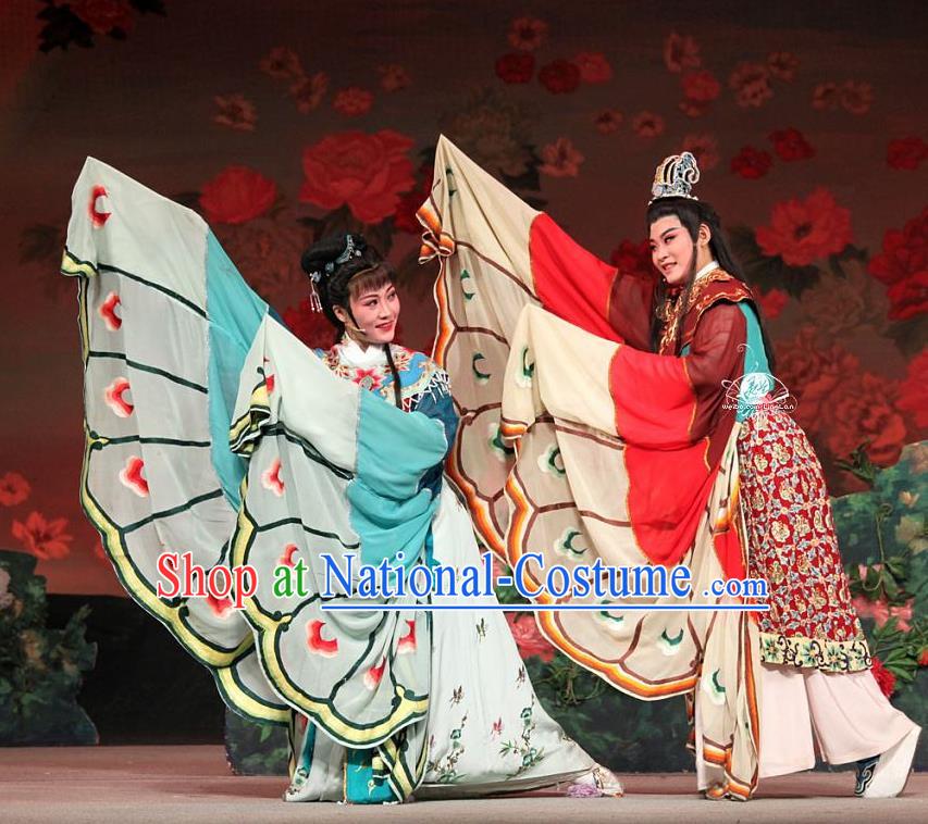 Traditional Chinese Classical Dance Liang Zhu Costume Beijing Opera Butterfly Lovers Stage Show Beautiful Dance Dress for Women