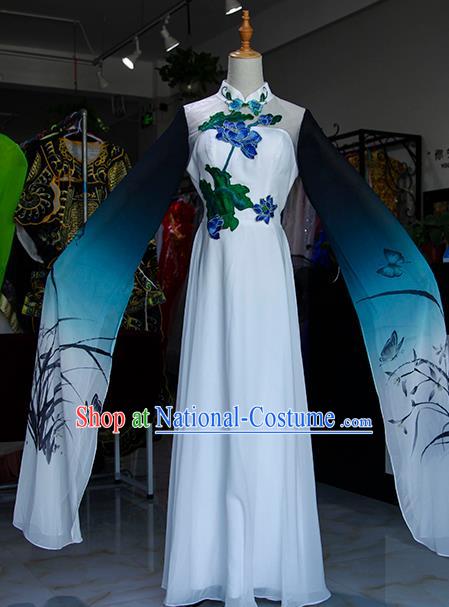 Chinese Traditional Classical Dance Costume Stage Show Chorus Dress for Women