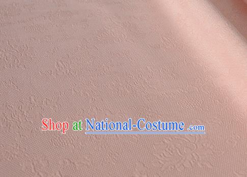 Asian Chinese Traditional Pattern Design Pink Silk Imitation China Qipao Silk Fabric Material