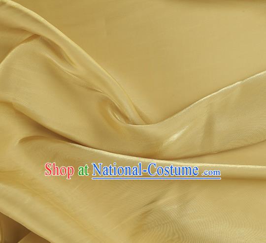 Chinese Traditional Classical Pattern Design Ginger Imitated Silk Fabric Asian China Cheongsam Silk Material