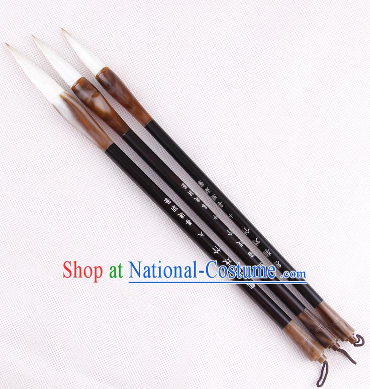 The Four Treasures of Study Bamboo Writing Brushes Chinese Calligraphy Brush Pen