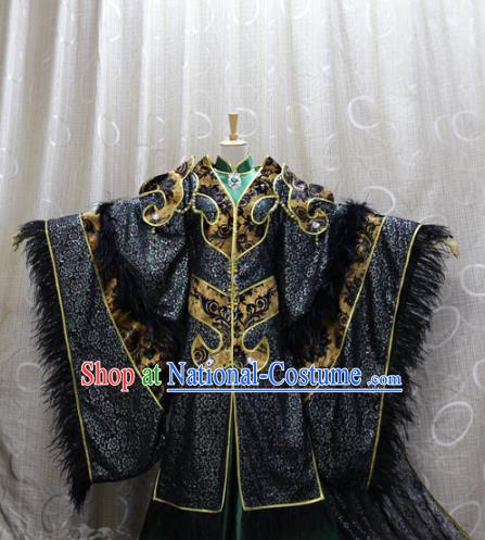 Traditional Cosplay Devil King Ye Xiaochai Costumes Custom China Ancient Swordsman Lord Clothing