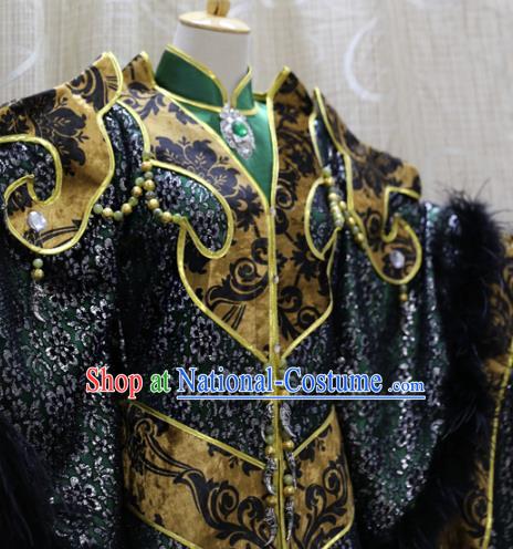 Traditional Cosplay Devil King Ye Xiaochai Costumes Custom China Ancient Swordsman Lord Clothing