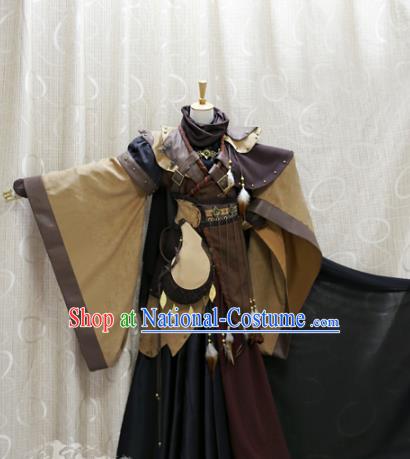 China Ancient Swordsman Clothing Custom Professional Cosplay Noble Childe Costume