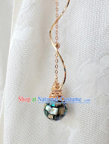 China Traditional Tassel Pendant Cheongsam Accessories Classical Silk Cloud Brooch