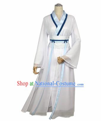 Chinese Cosplay Drama Madam White Snake Dress Traditional Ancient Swordsman Costume for Women