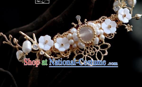 Chinese Handmade Tang Dynasty Princess Hairpins Ancient Hanfu Hair Accessories for Women